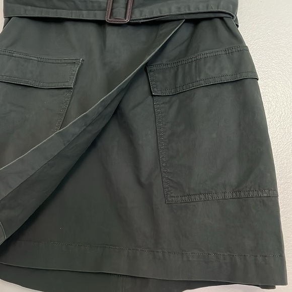 Banana Republic Utility Wrap Skirt in Flight Jacket Green - Picture 5 of 10